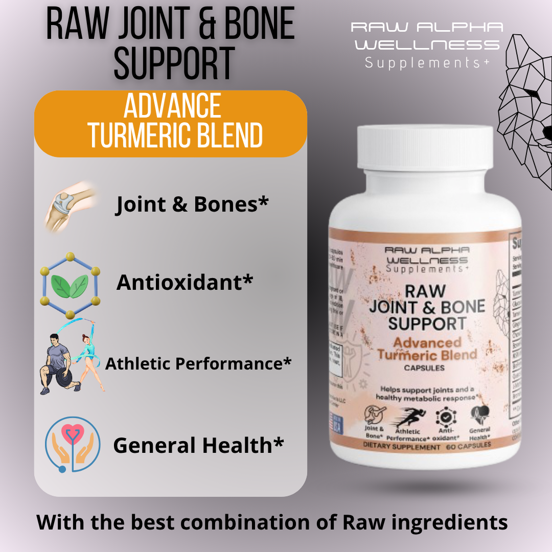 Raw Joint & Bone Support Advance Turmeric Blend