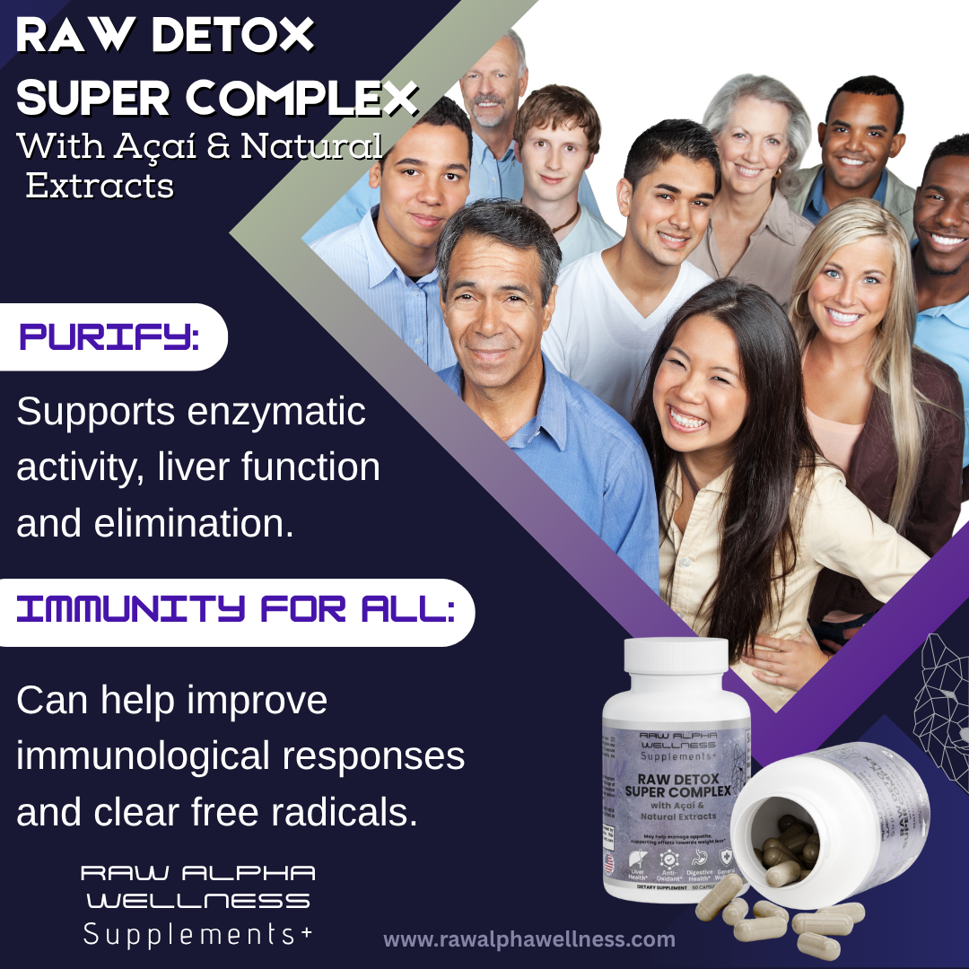 Raw Detox Super Complex With Acai & Natural Extracts