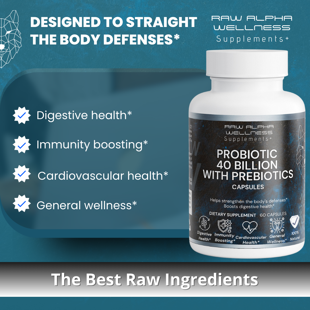 Probiotic 40 Bilion with Premium Probiotics