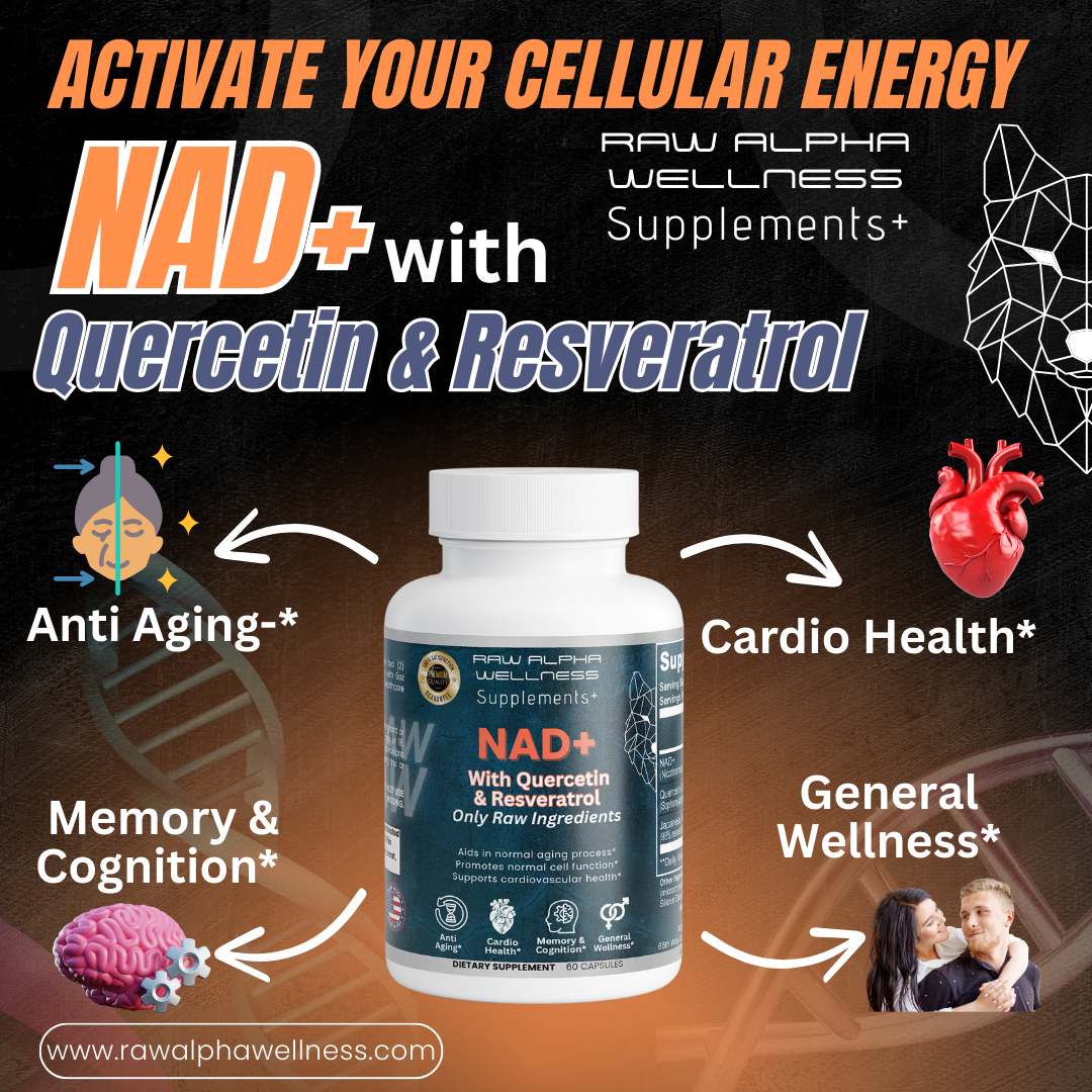 NAD+ Quercetin + Resveratrol