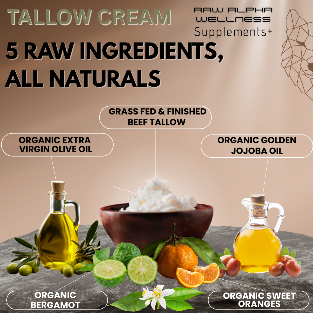 Tallow Cream Orange & Bergamot