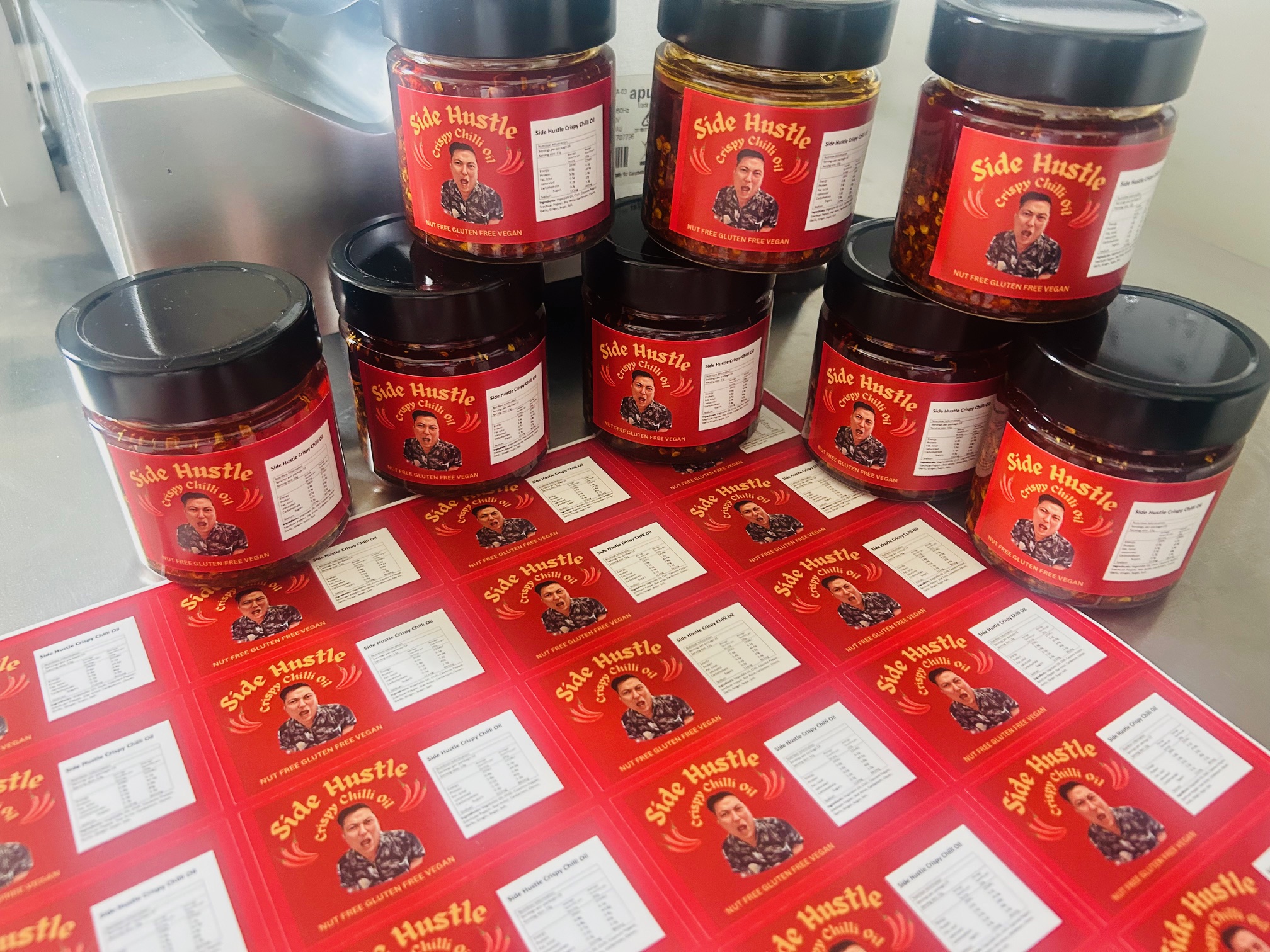 Working product: chilli jam