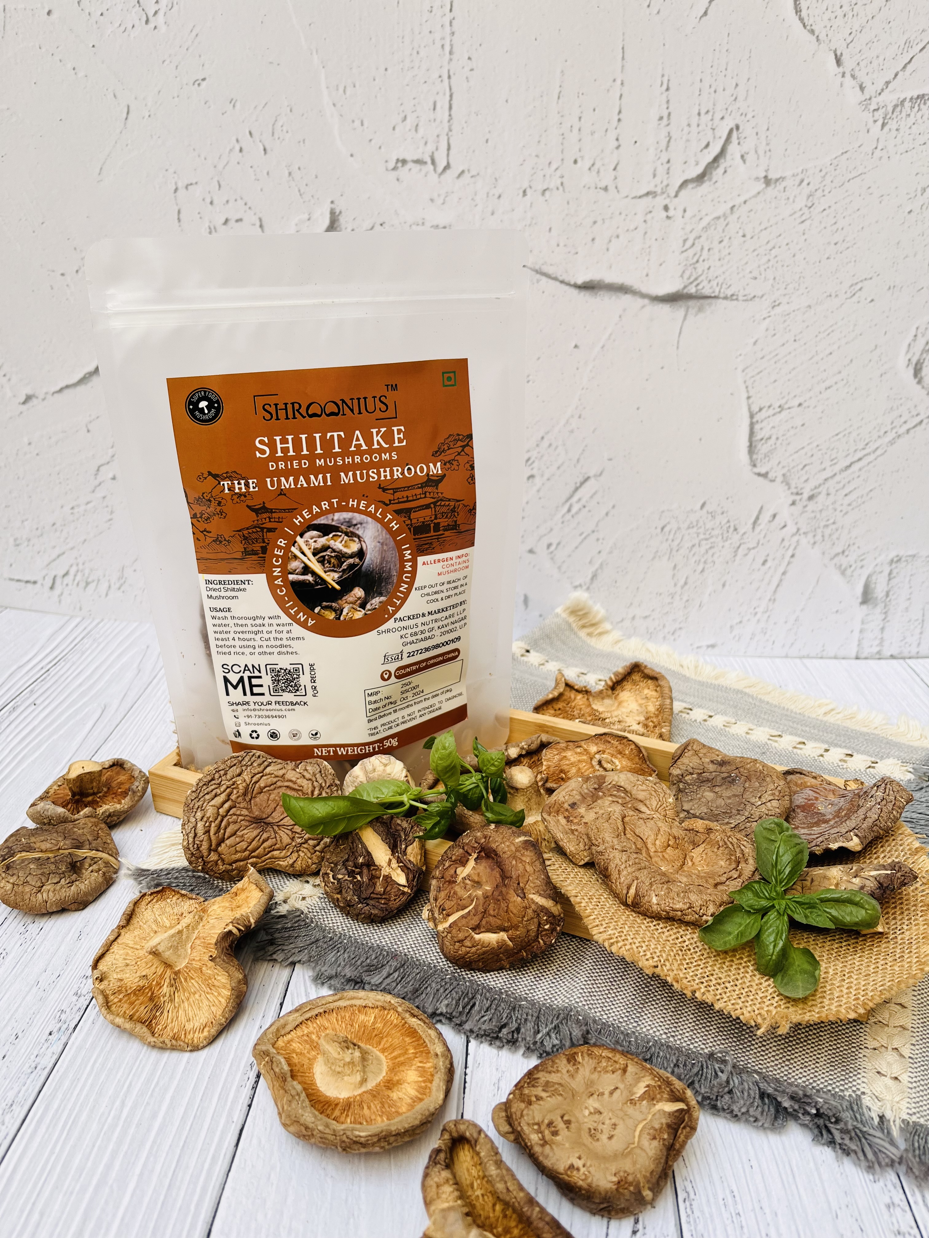 Dried Shiitake Mushroom