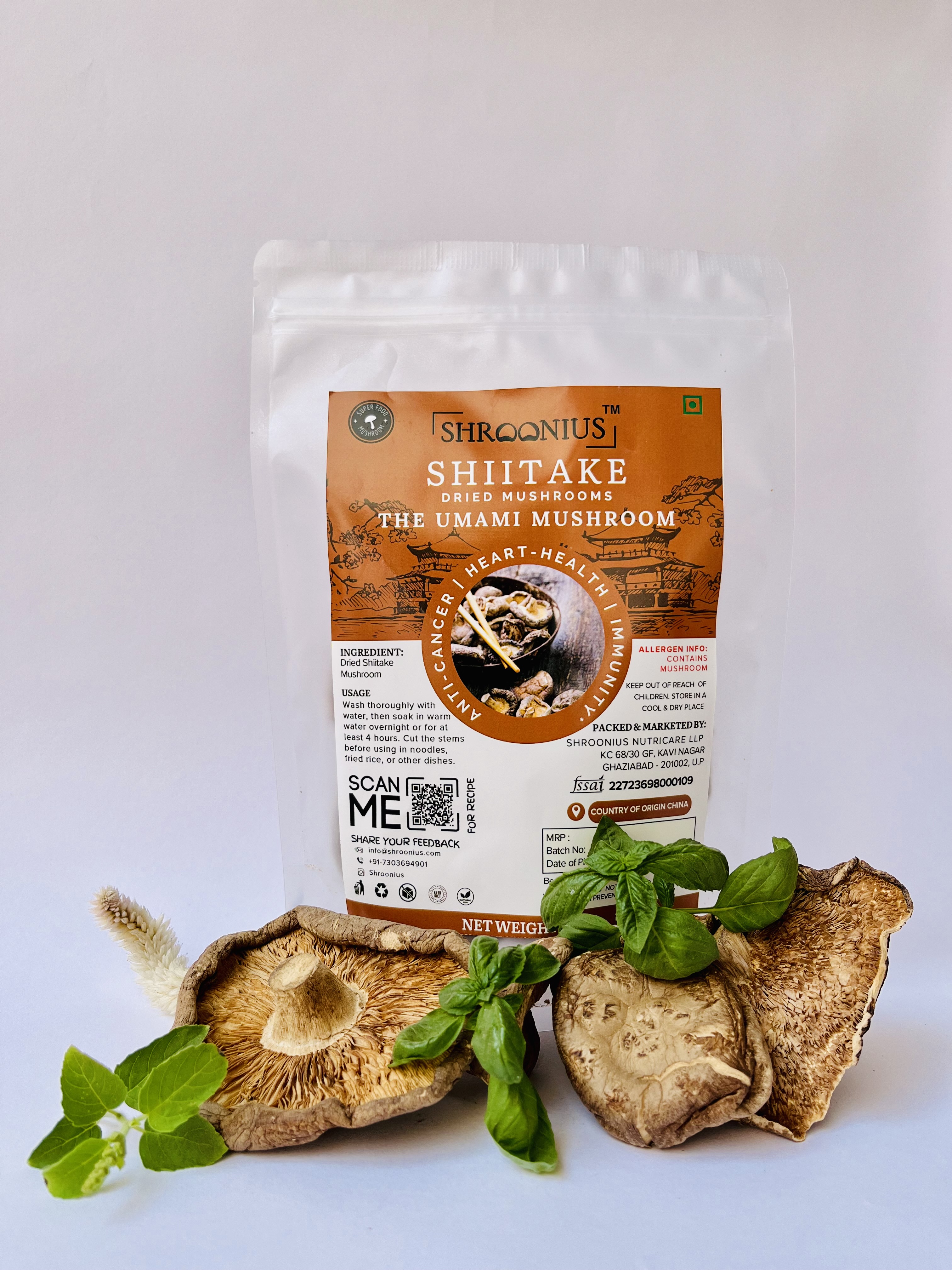 Dried Shiitake Mushroom