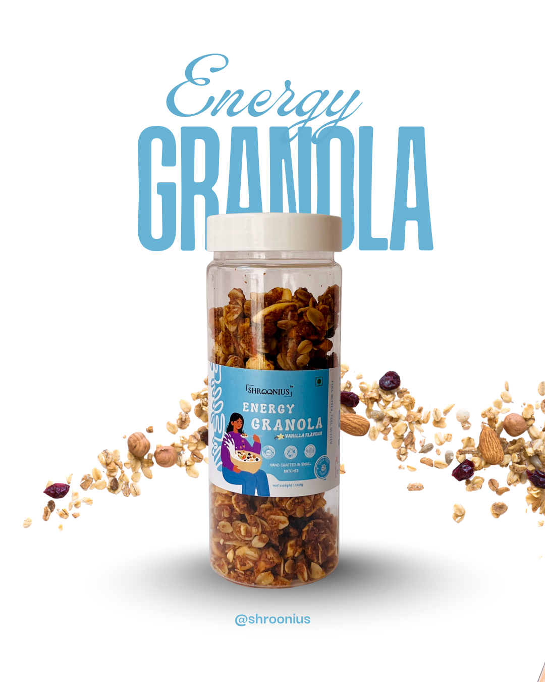 Shroomy Energy Granola | 100g