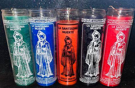 Velones de La Santísima Muerte
