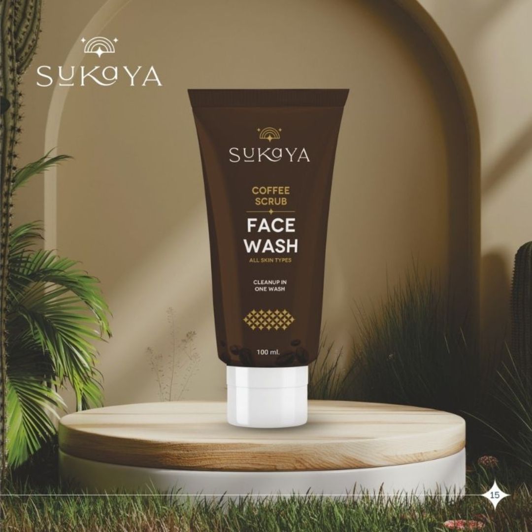 Sukaya Coffee Scrub Face Wash