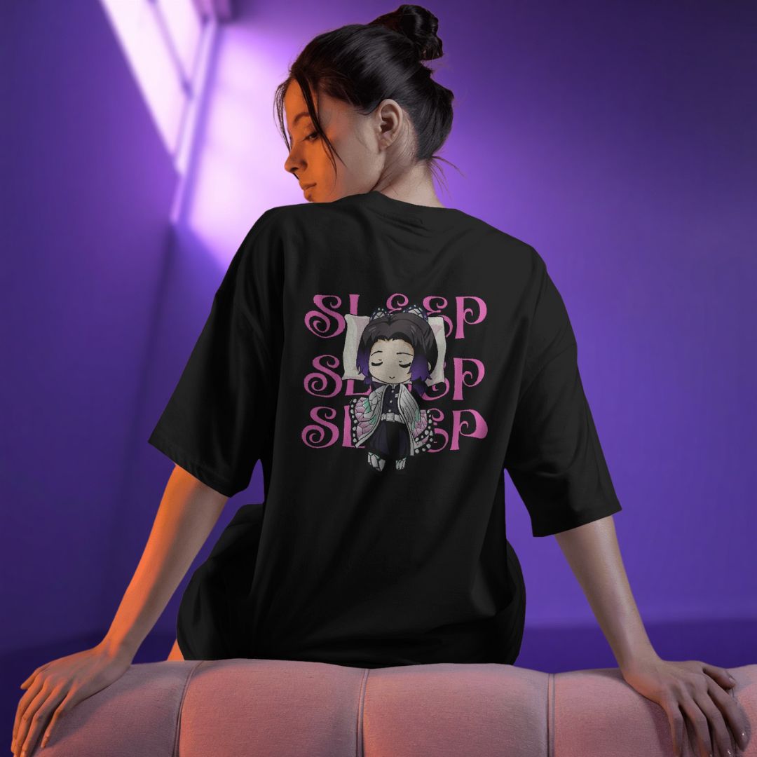 EAT|SLEEP|REPEAT| Black Graphic T-Shirt