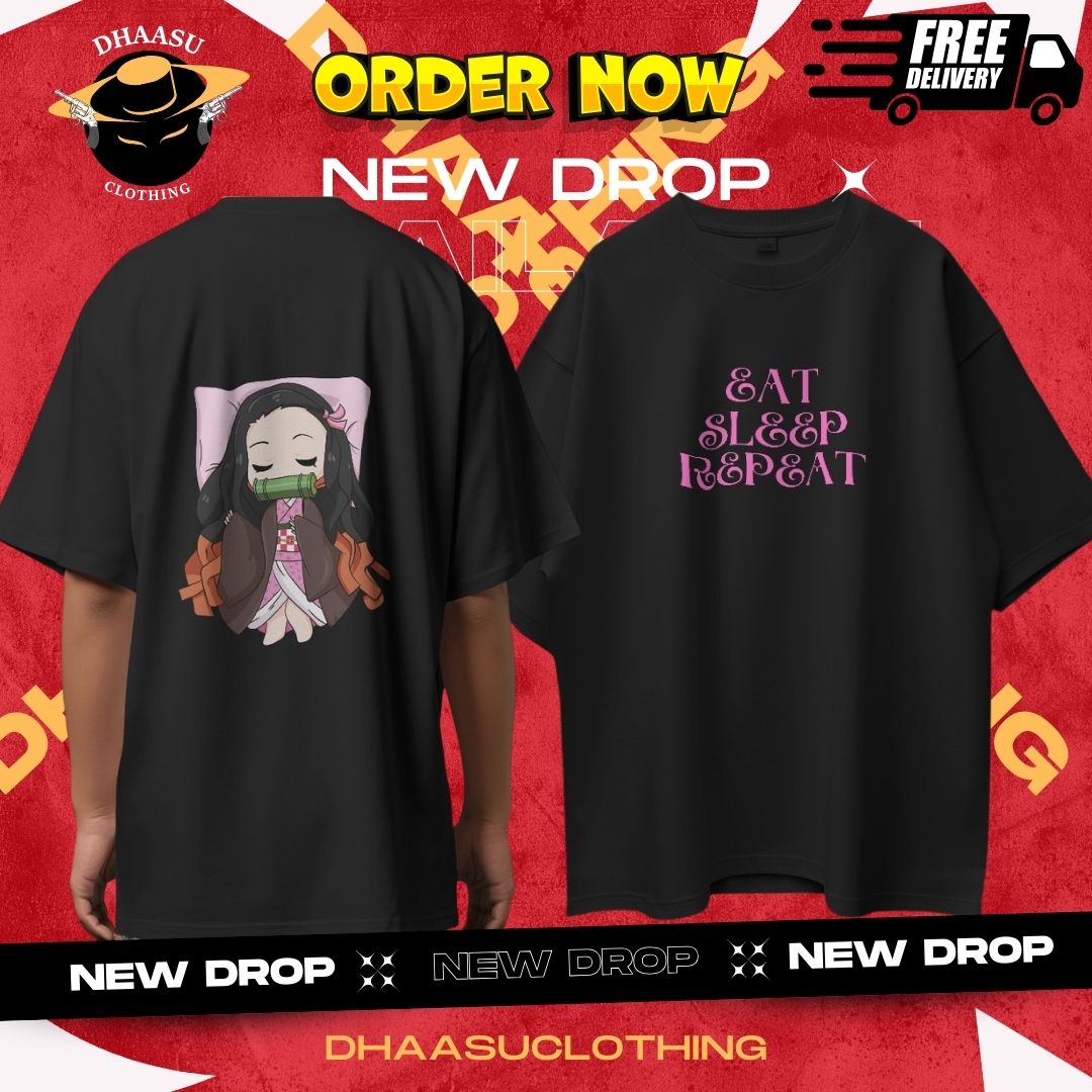 Anime Printed T-Shirt | SLEEP