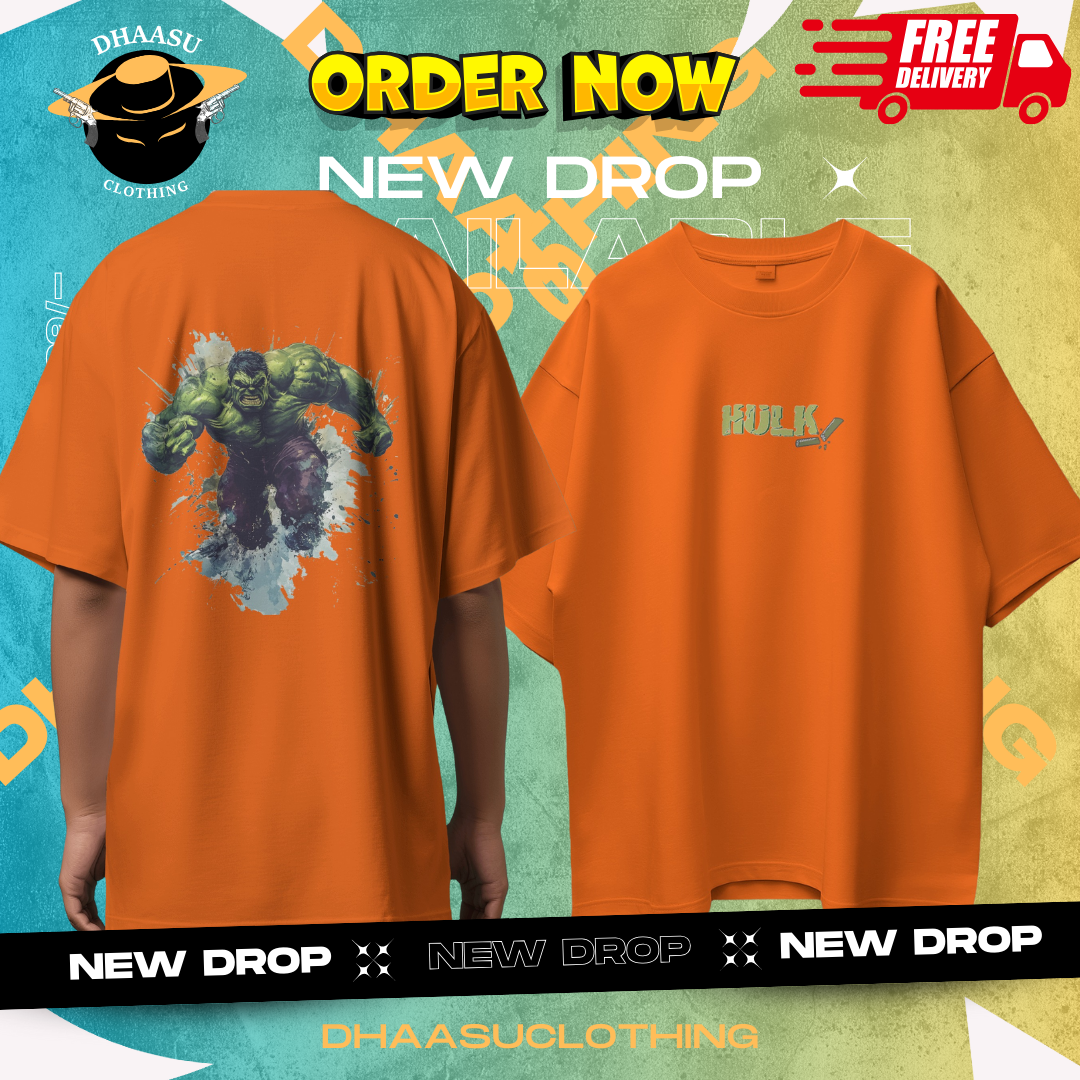 Hulk Print T-Shirt