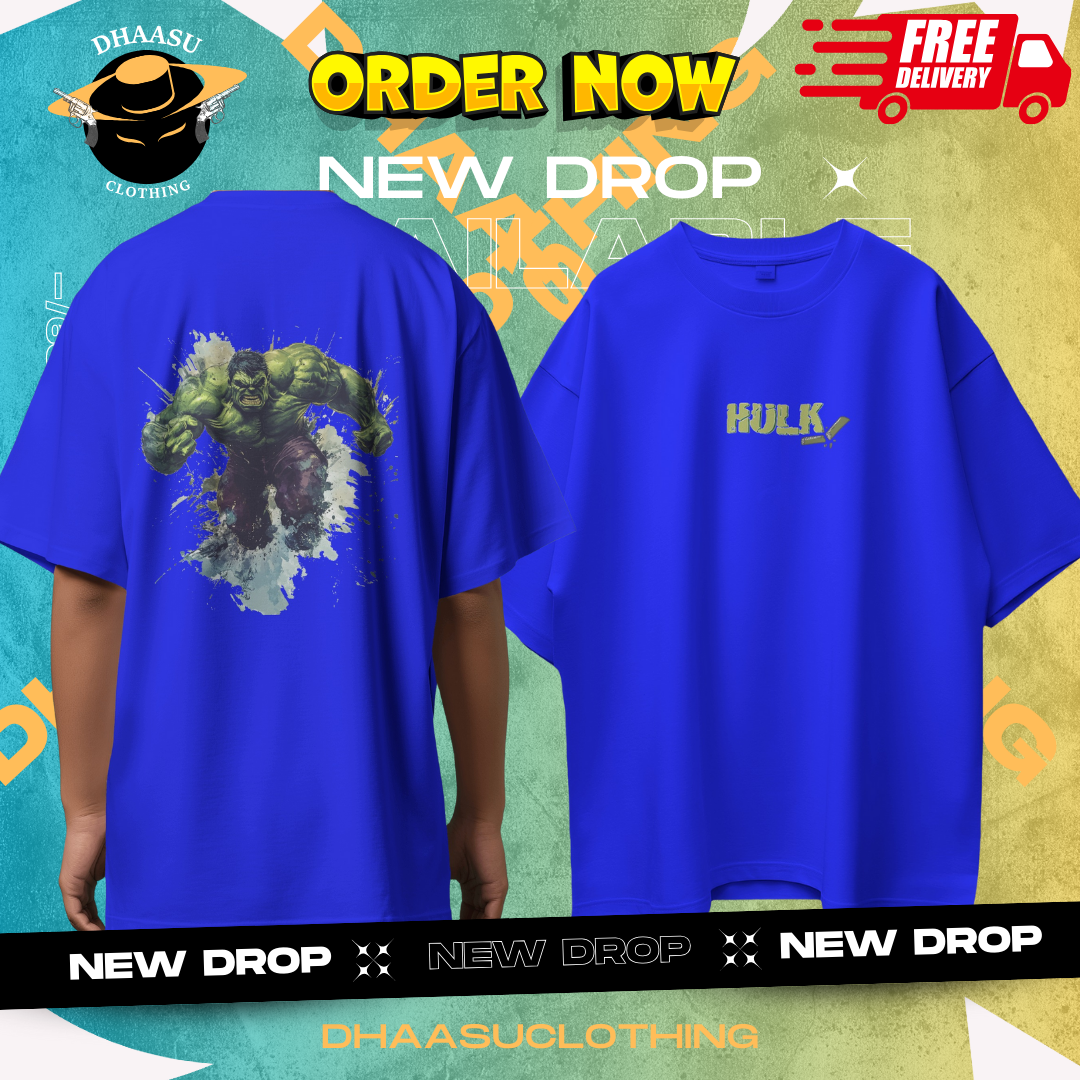Hulk Print T-Shirt