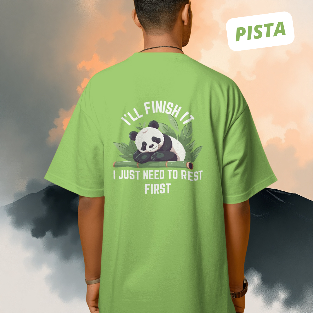 T-Shirt with Panda Design