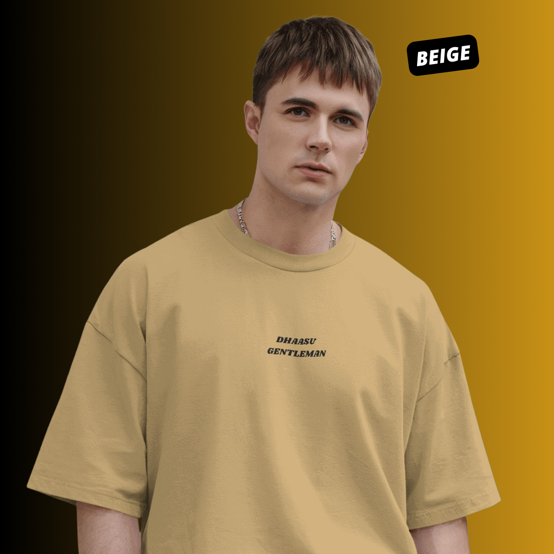 Dhaasu Gentlemen | Oversized T-Shirt