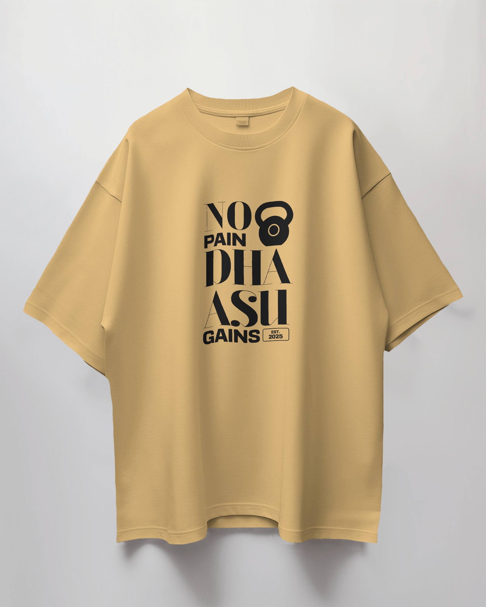 No Pain, Dhaasu Gain | Gym T shirt | Gym Graphic T-Shirt | Unisex T shirt