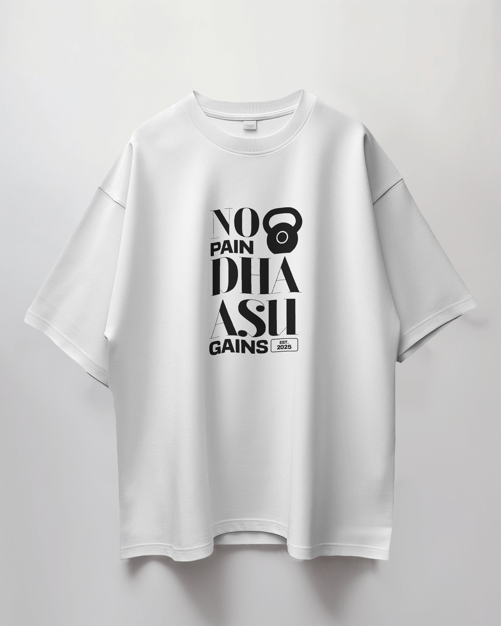 No Pain, Dhaasu Gain | Gym T shirt | Gym Graphic T-Shirt | Unisex T shirt