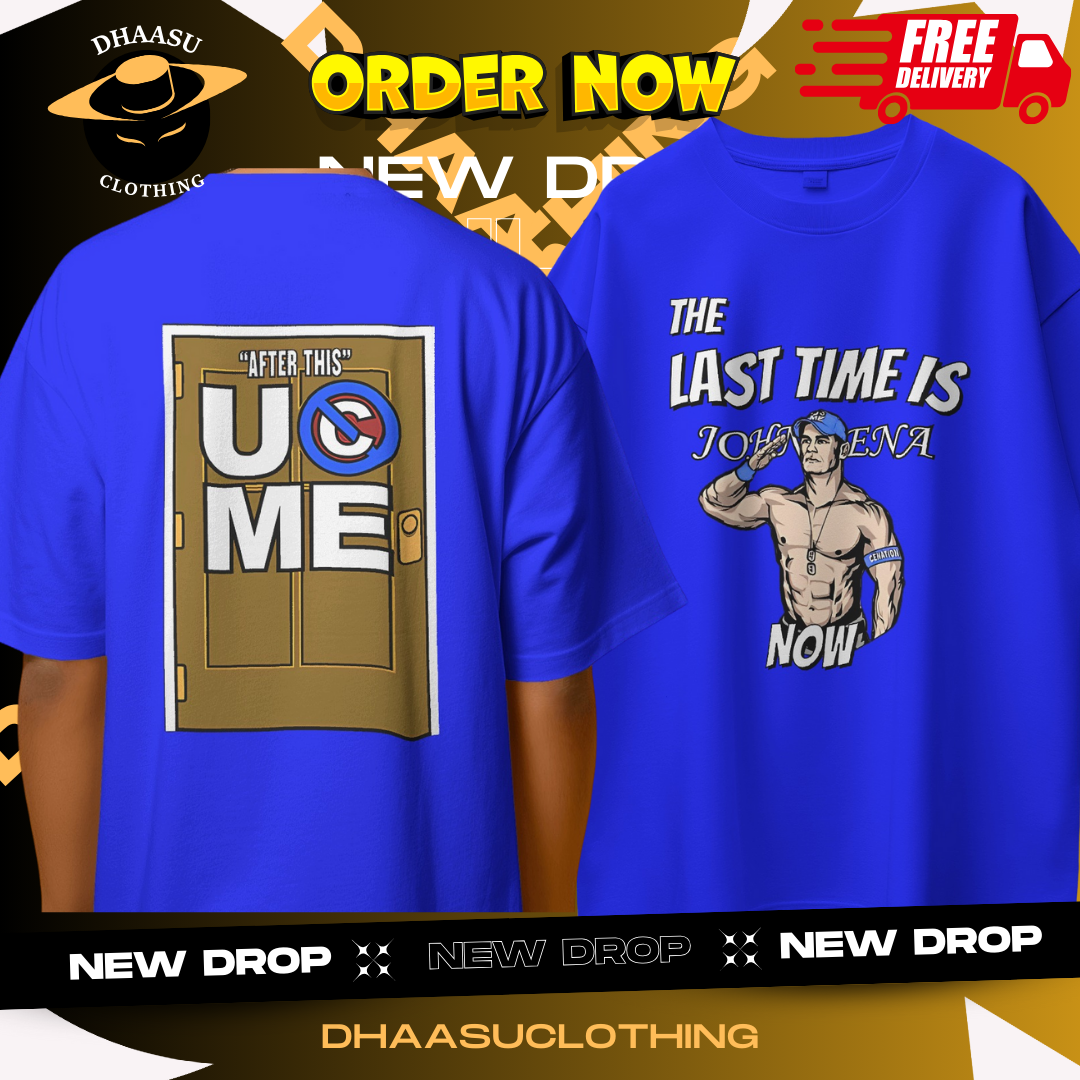You Can't See Me | WWE John Cena T-shirt | The Last Time is Now