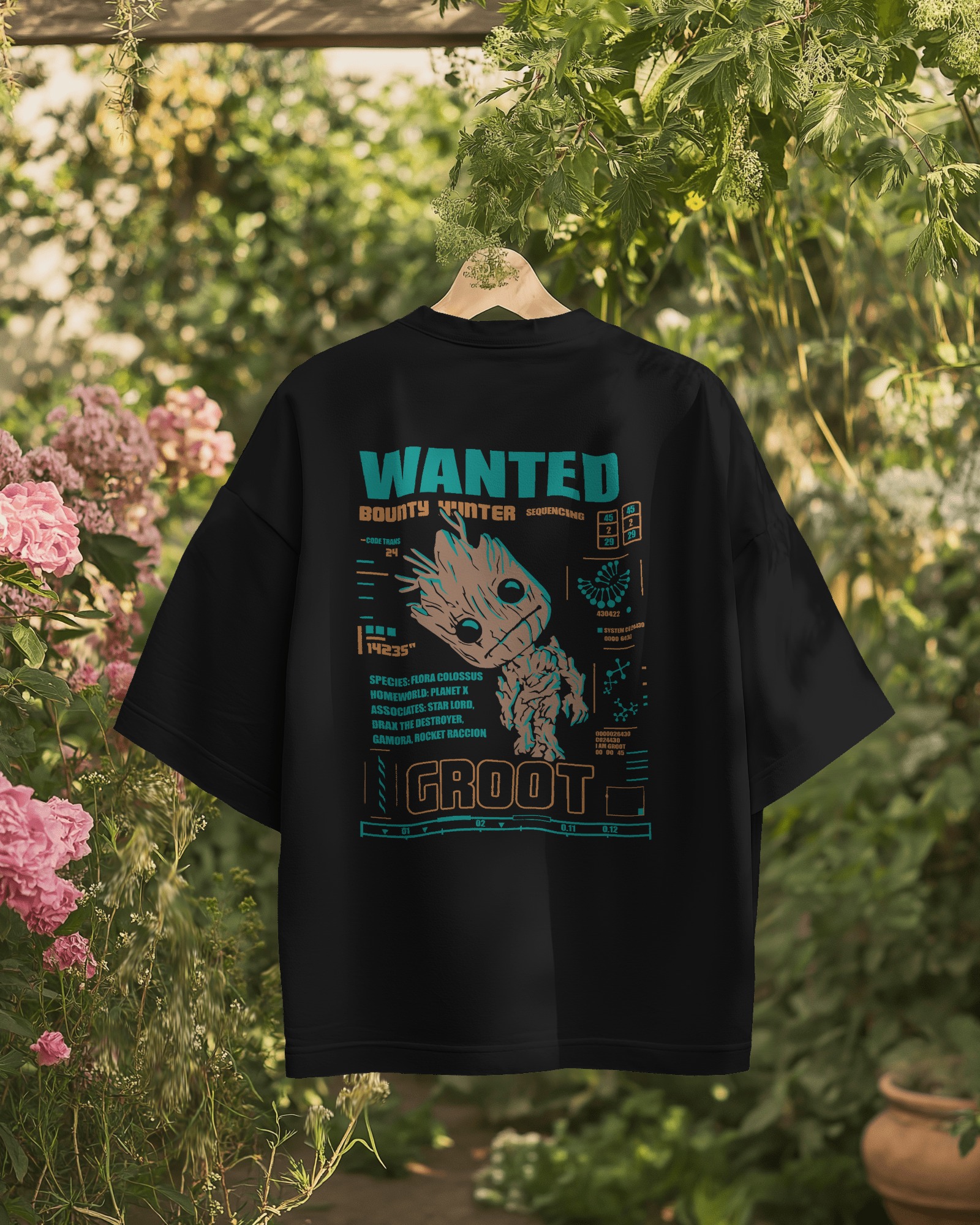 Galaxy Guardian Wanted | Cute Graphic T-shirt