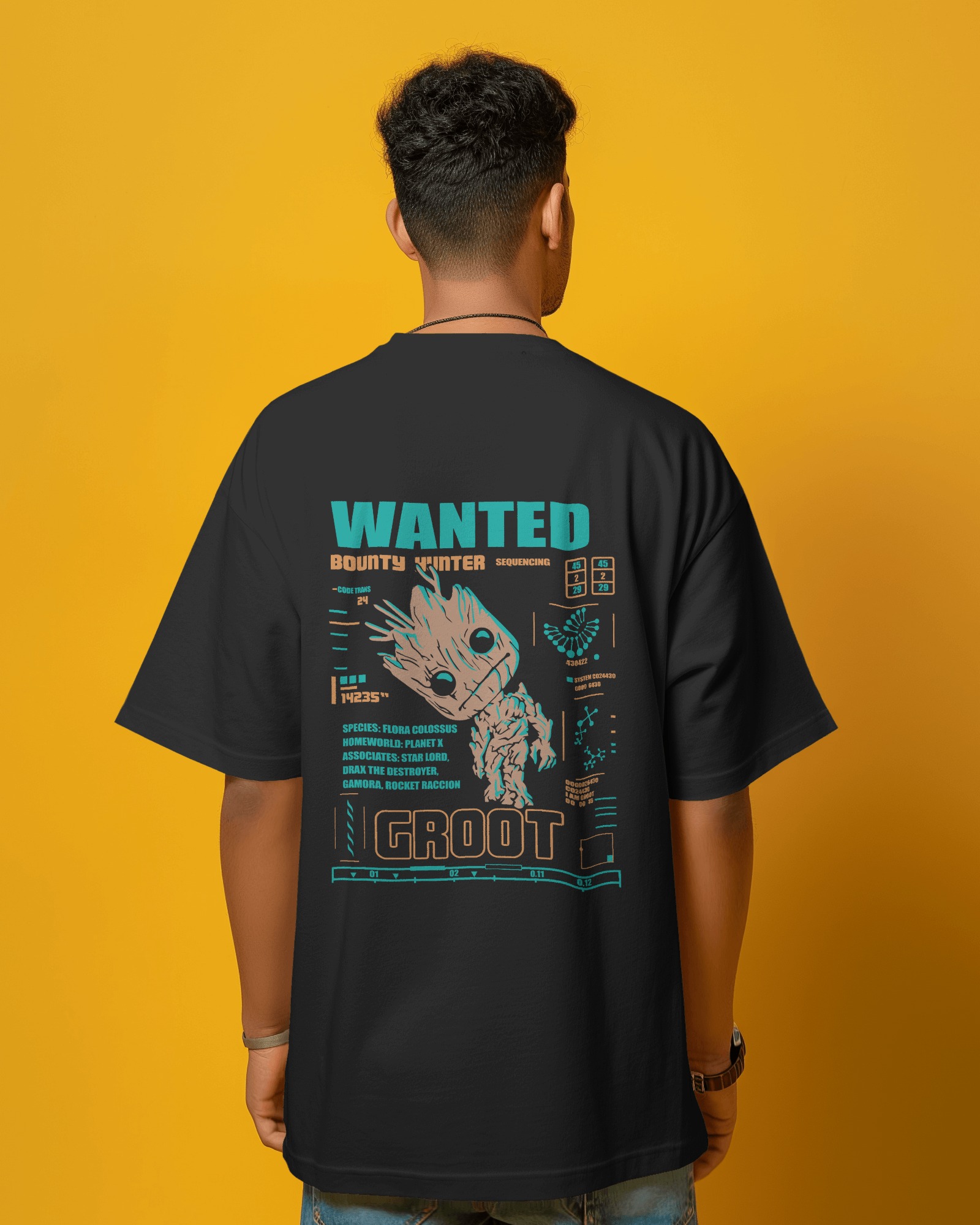 Galaxy Guardian Wanted | Cute Graphic T-shirt
