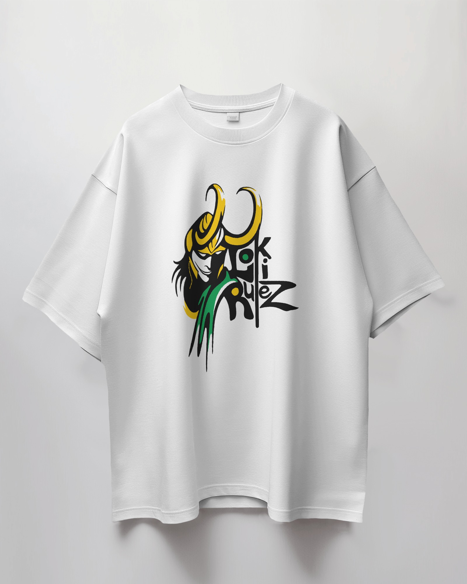 LOKY Graphic Print T-Shirt | HERE TO RULE