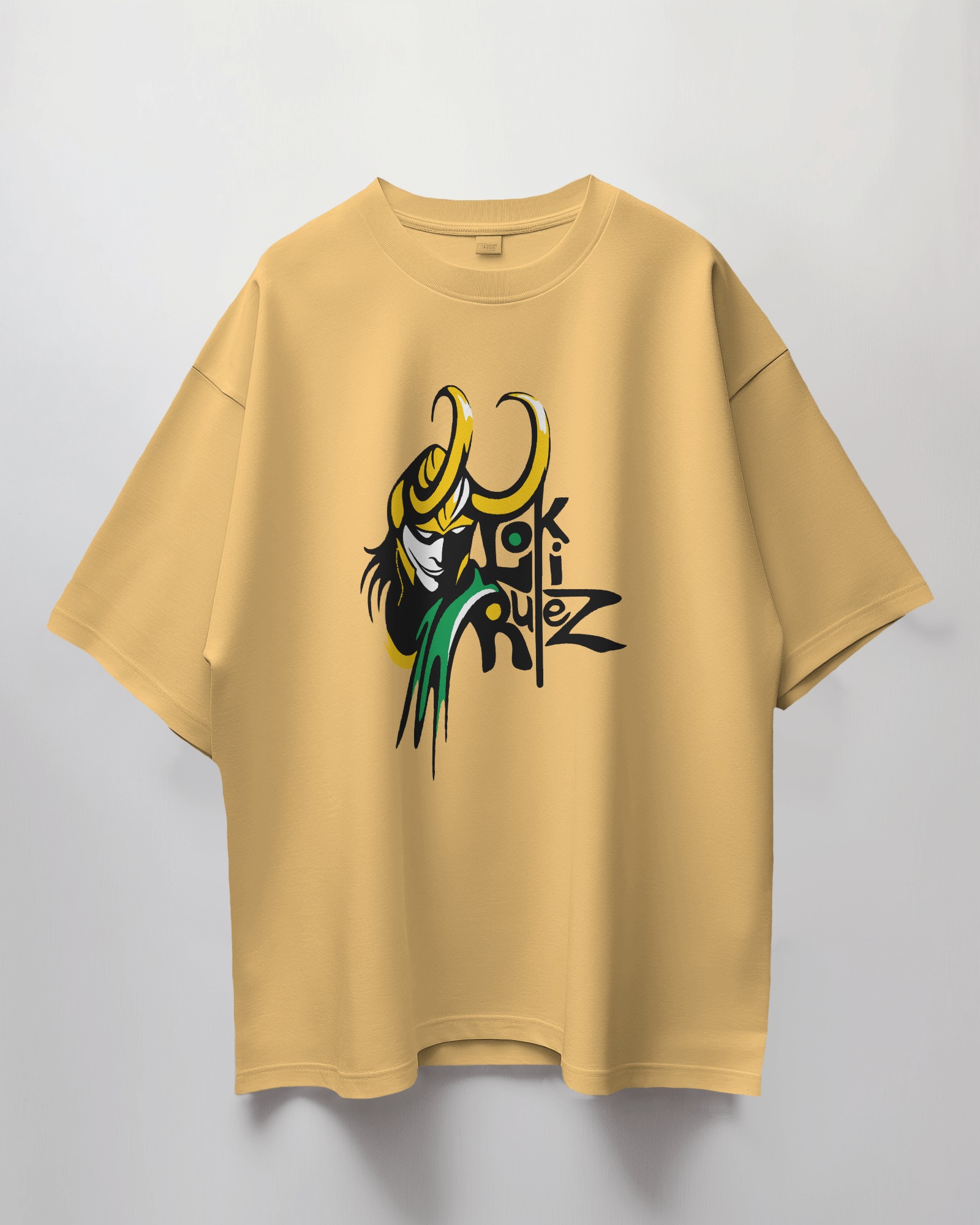 LOKY Graphic Print T-Shirt | HERE TO RULE