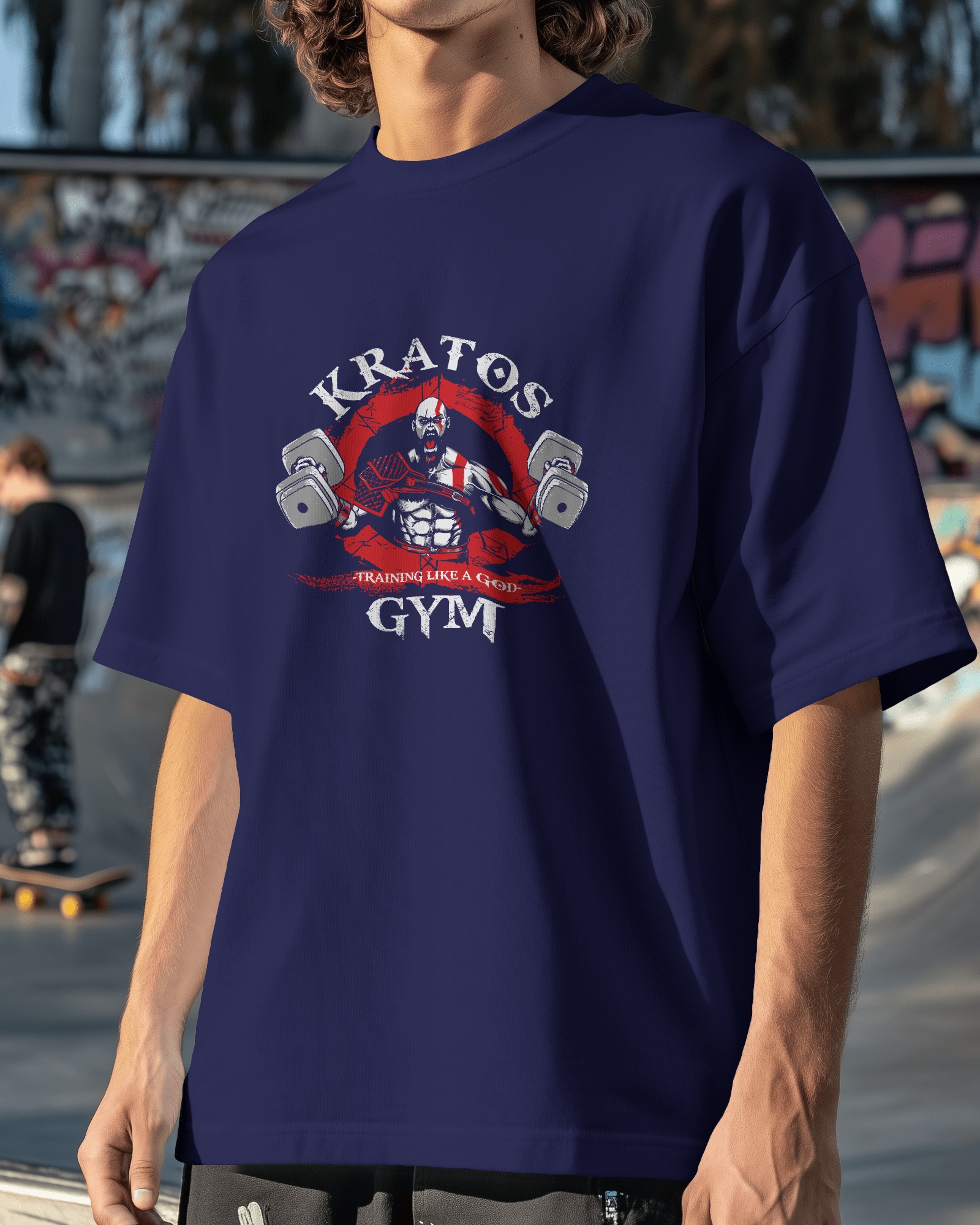 Kratos Gym T-Shirt | Gym Graphic T shirt