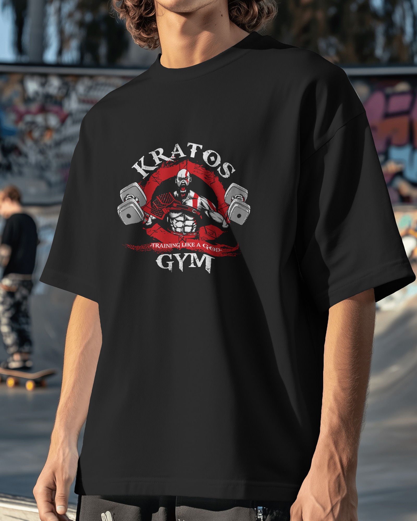 Kratos Gym T-Shirt | Gym Graphic T shirt