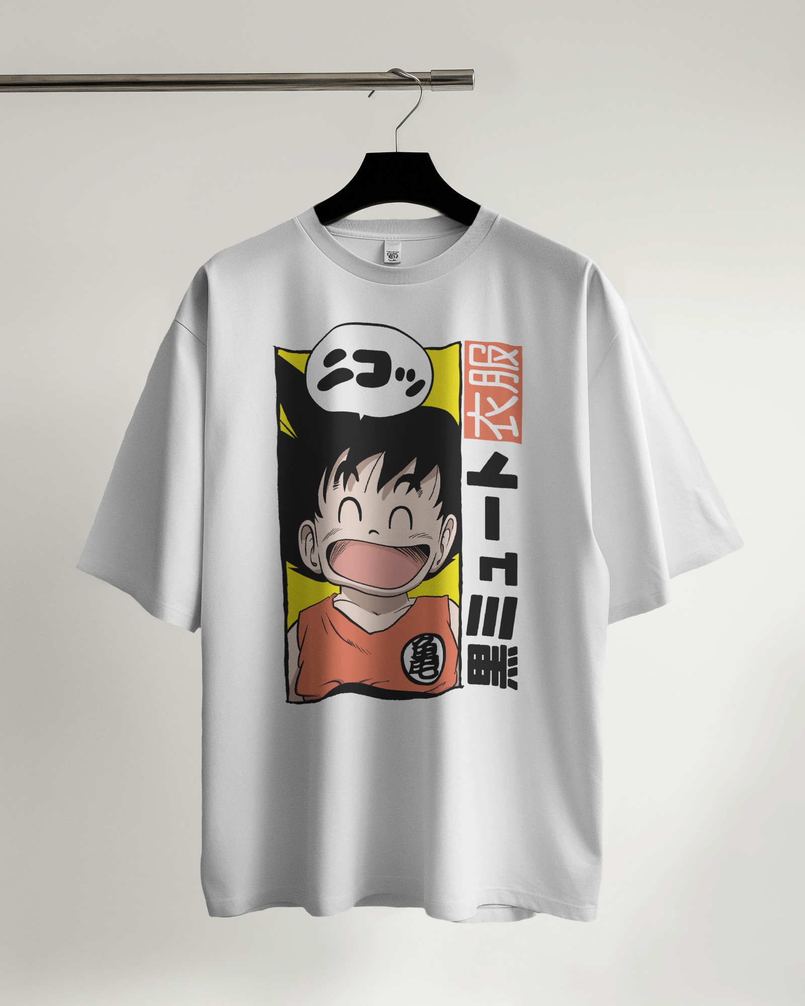 Oversized Anime Graphic T-Shirt | DRAGON-Balls Oversized T-Shirt
