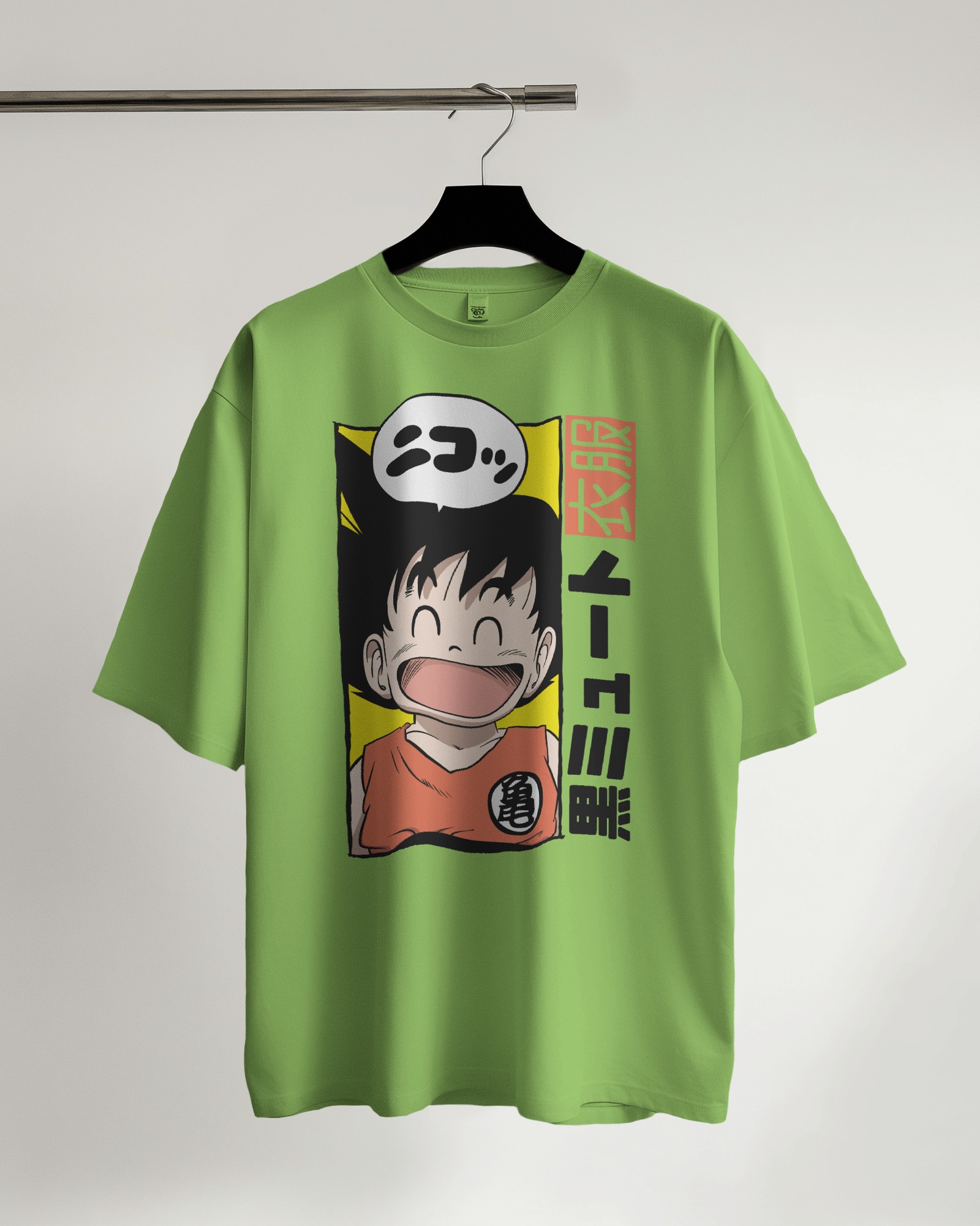 Oversized Anime Graphic T-Shirt | DRAGON-Balls Oversized T-Shirt