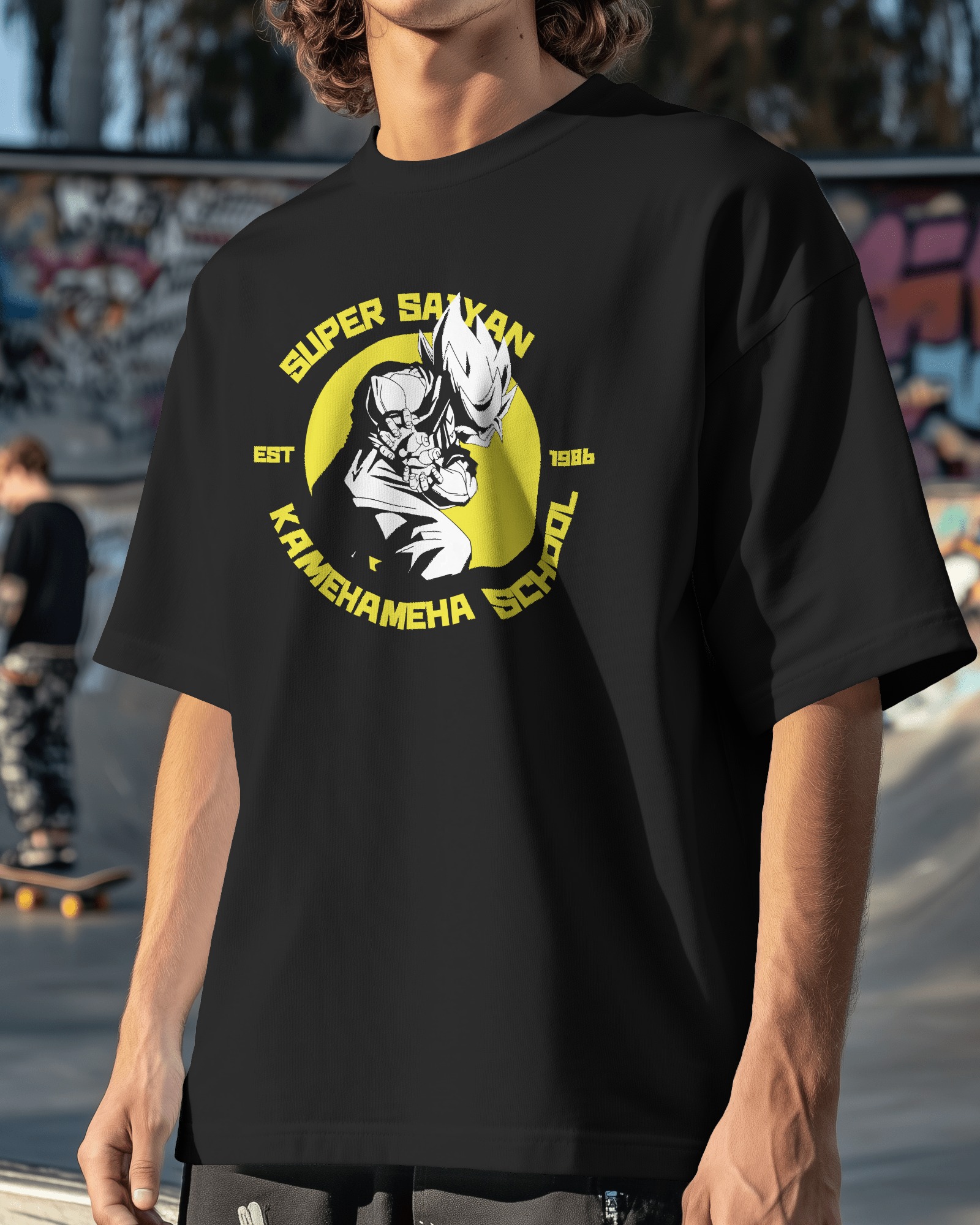 Oversized  T-Shirt | Anime Graphic T-Shirt