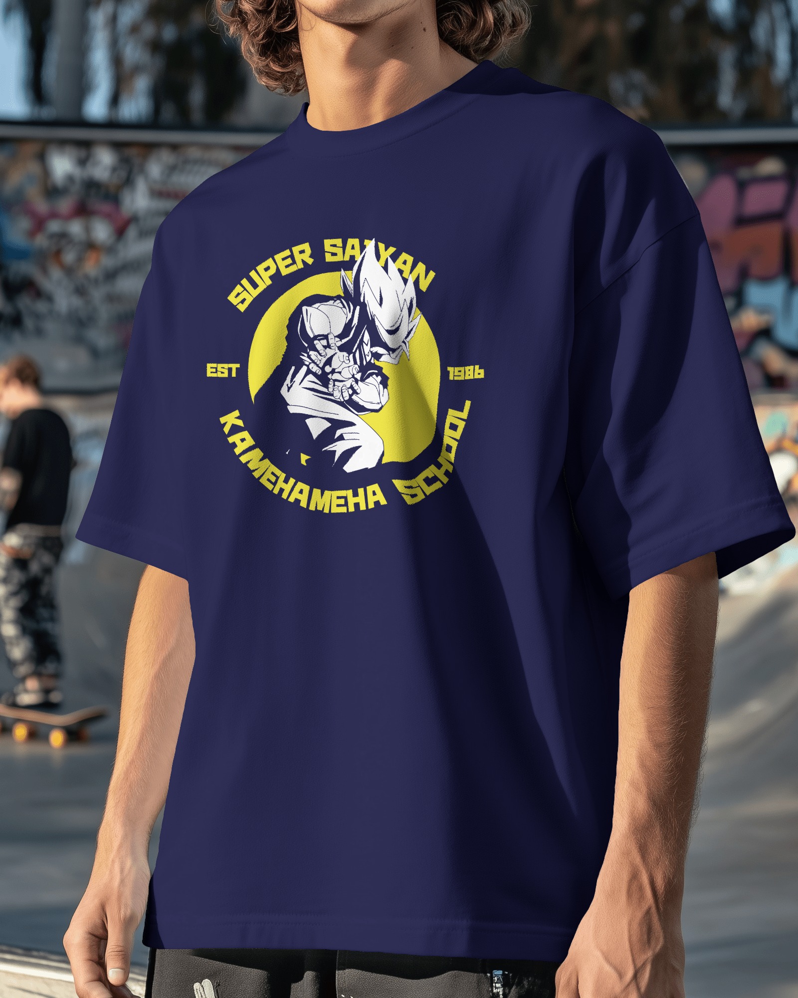 Oversized T-Shirt | Anime Graphic T-Shirt