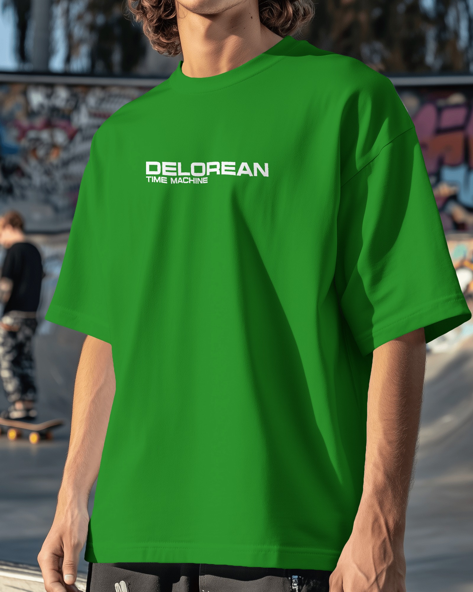 Delorean Car T-Shirt | Time Machine Graphic T-Shirt