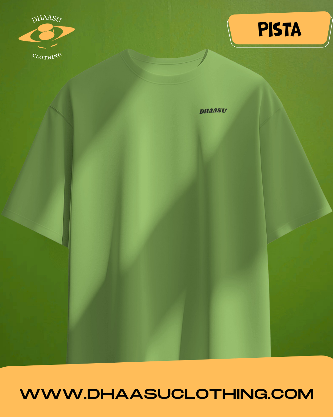 Premium Ovesized T-Shirt | Dhaasu SOLIDS