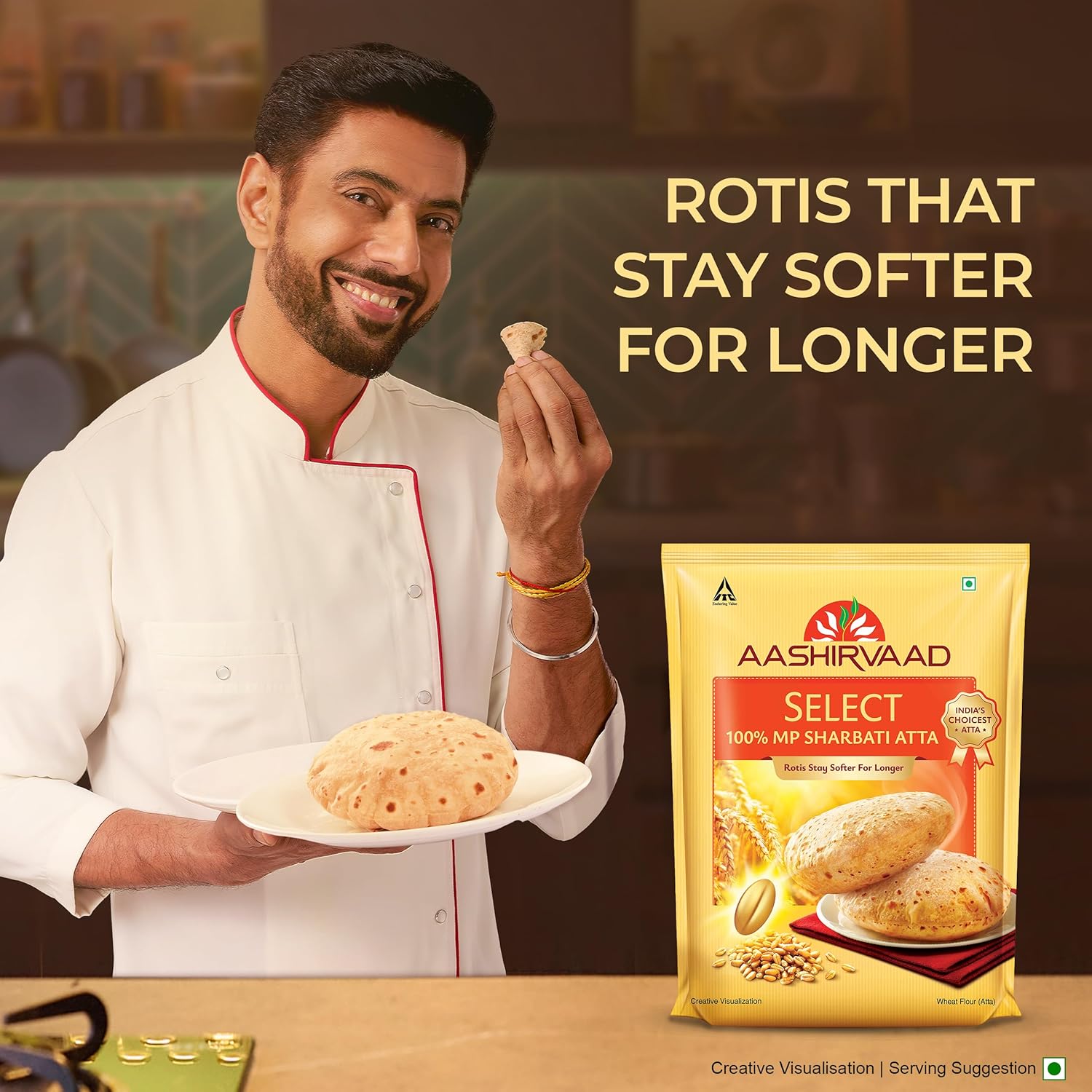 Aashirvaad Select 100% MP Sharbati Atta