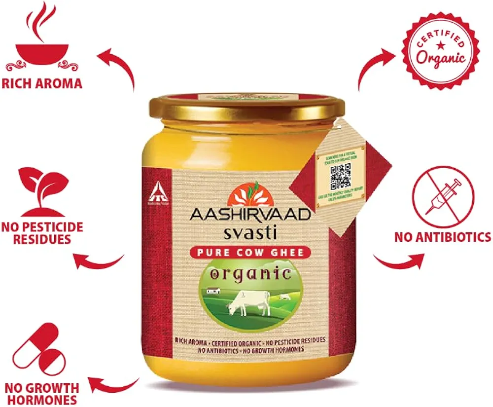 Aashirvaad Svasti Pure Cow Ghee