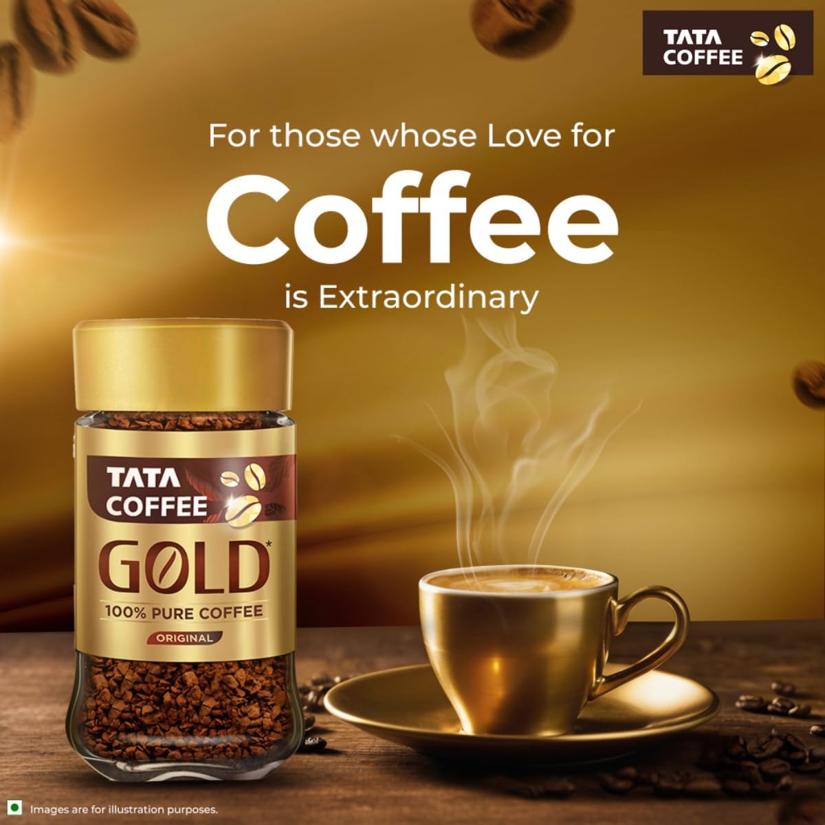 Tata Coffee Gold 100% Pure Coffee