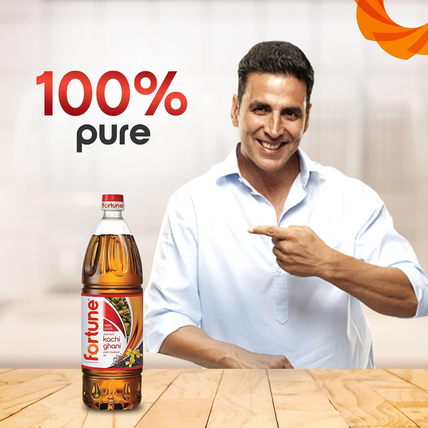 Fortune Kachi Ghani Pure Mustard Oil