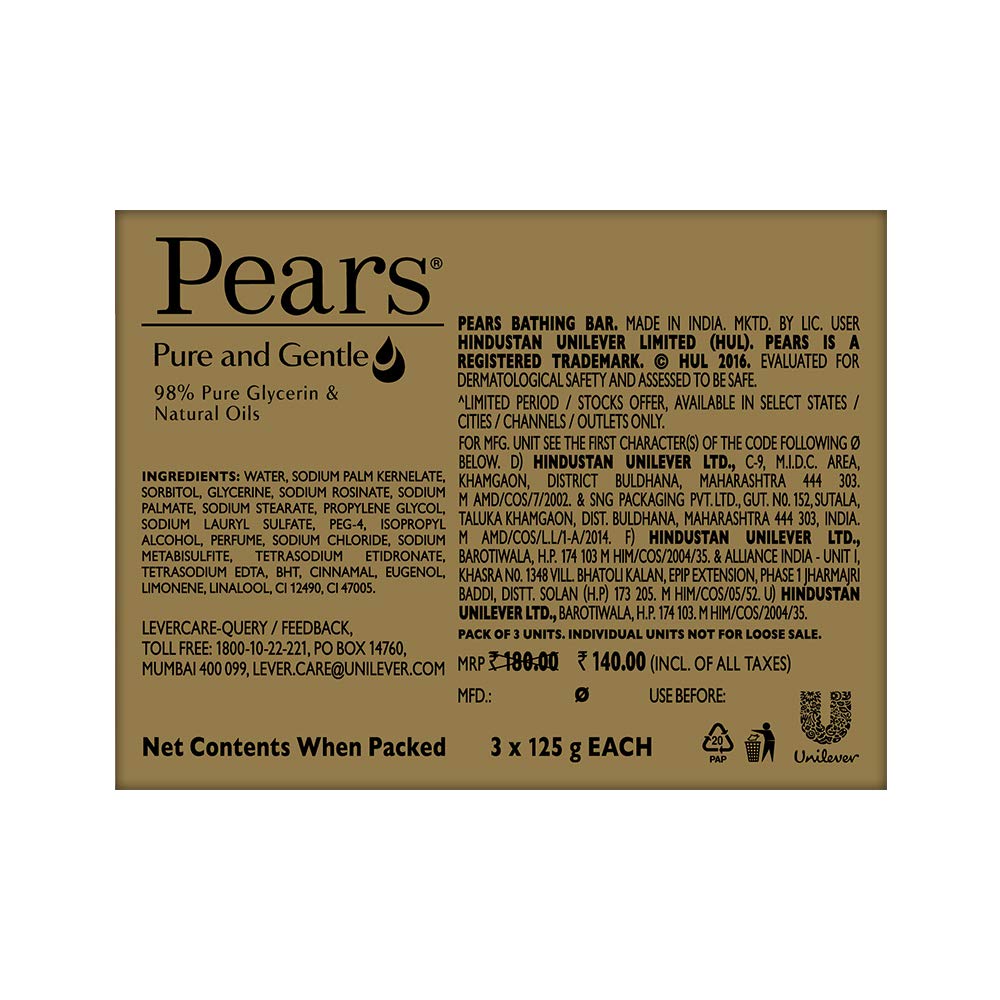 Pears Pure and Gentle Soap
