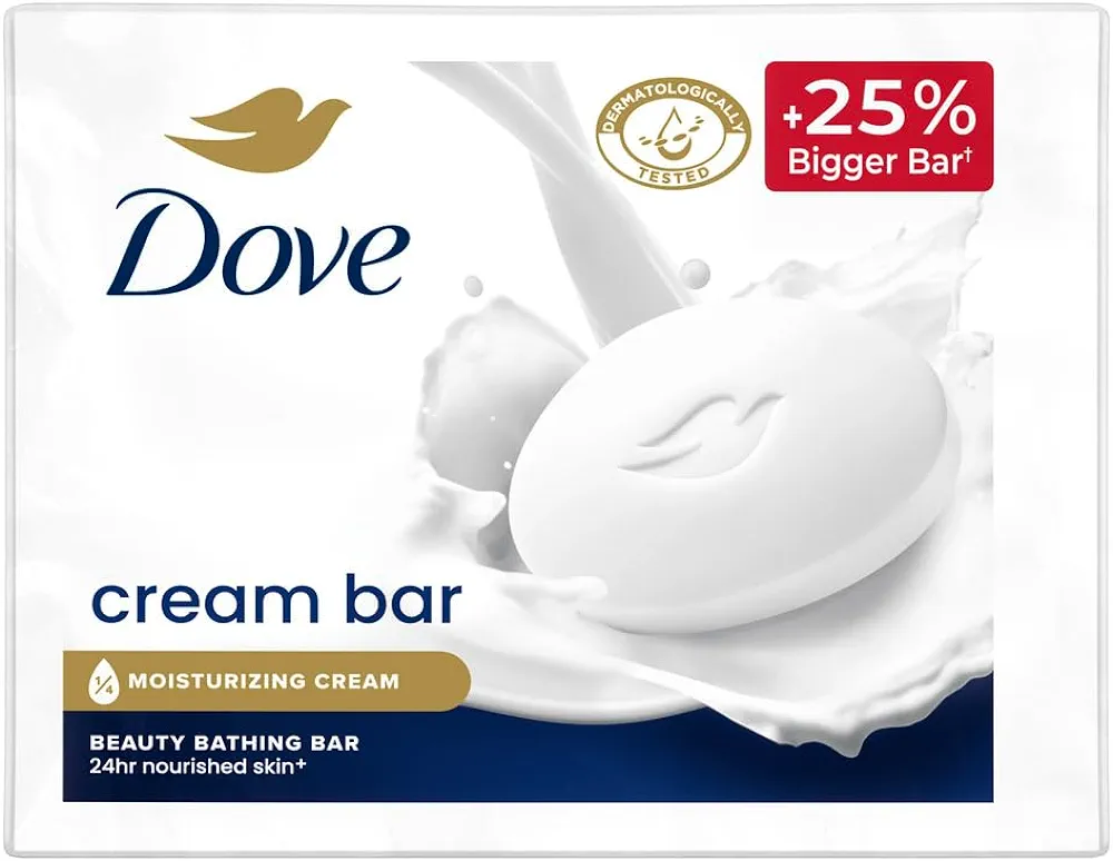 Dove Cream Beauty Bathing Bar (3 x 125) 