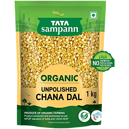 Organic Unpolished Chana Dal