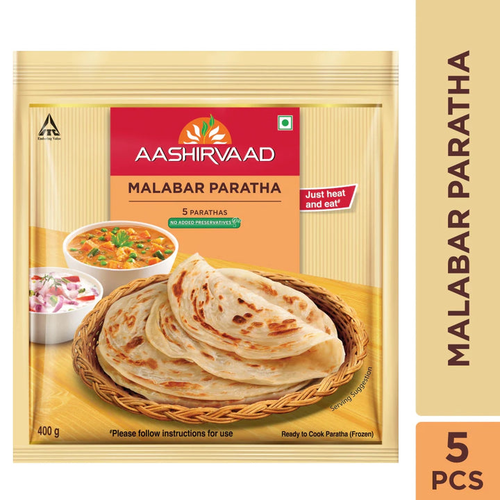 Ashirvaad Malabar Paratha (Heat and Eat)