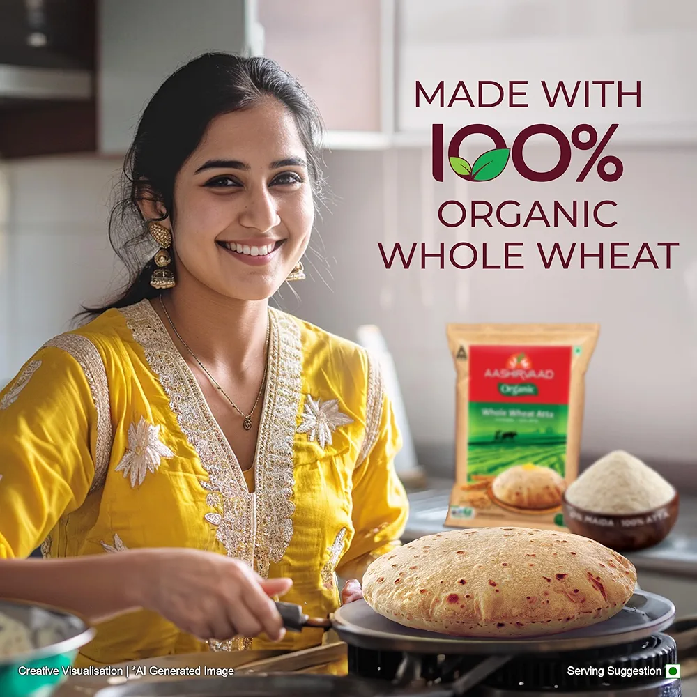 Aashirvaad Organic Whole Wheat Atta