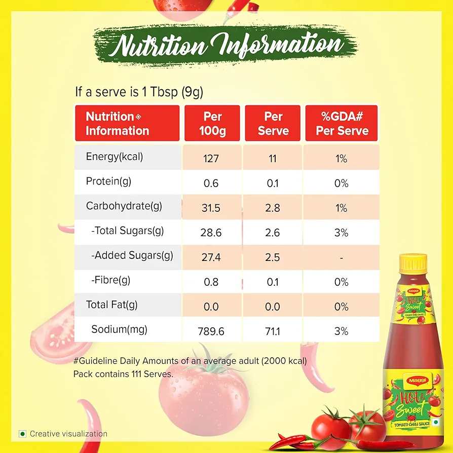 Maggi Hot & Sweet Tomato Chilli Sauce
