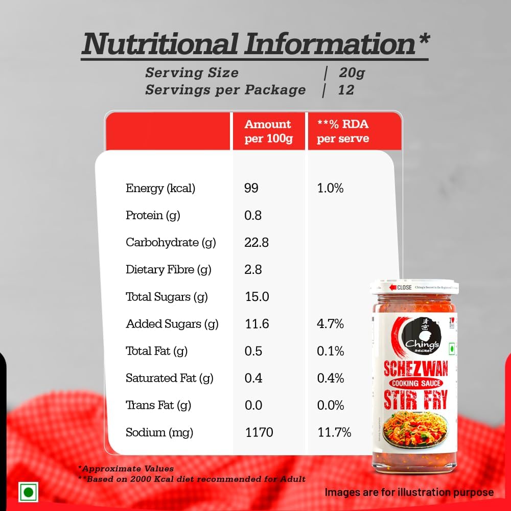 Ching's Secret Schezwan Stir Fry Cooking Sauce