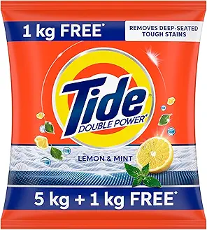 Tide Double Power Lemon & Mint Detergent