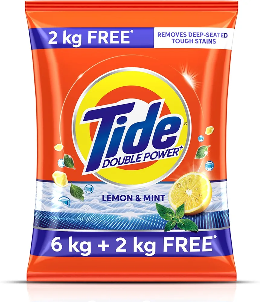 Tide Double Power Lemon & Mint Detergent