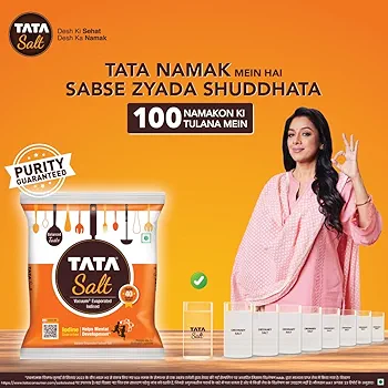 TATA Salt 1 Kg Vacuum evaporated iodised salt