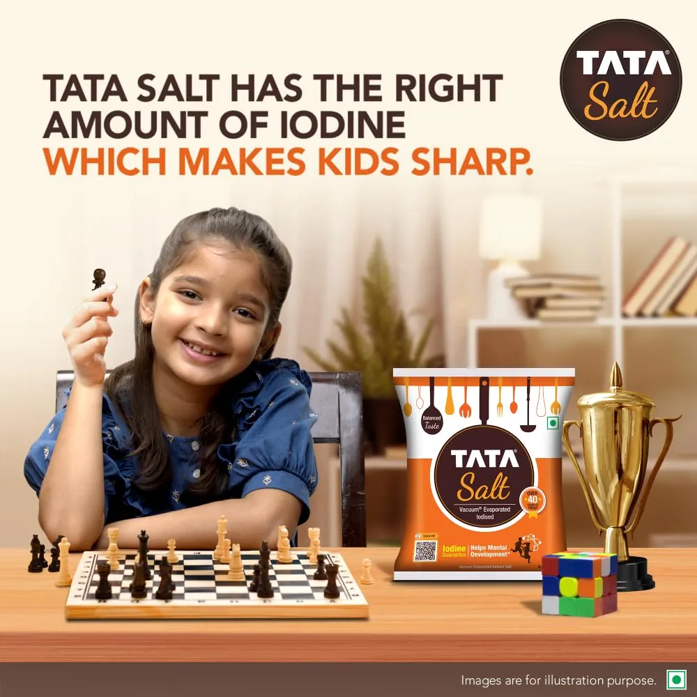 TATA Salt 1 Kg Vacuum evaporated iodised salt