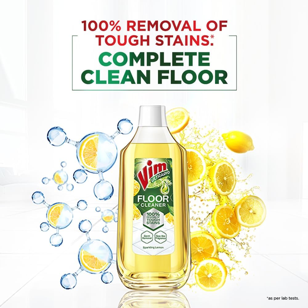Vim Ultrapro Floor Cleaner - Lemongrass1ltr