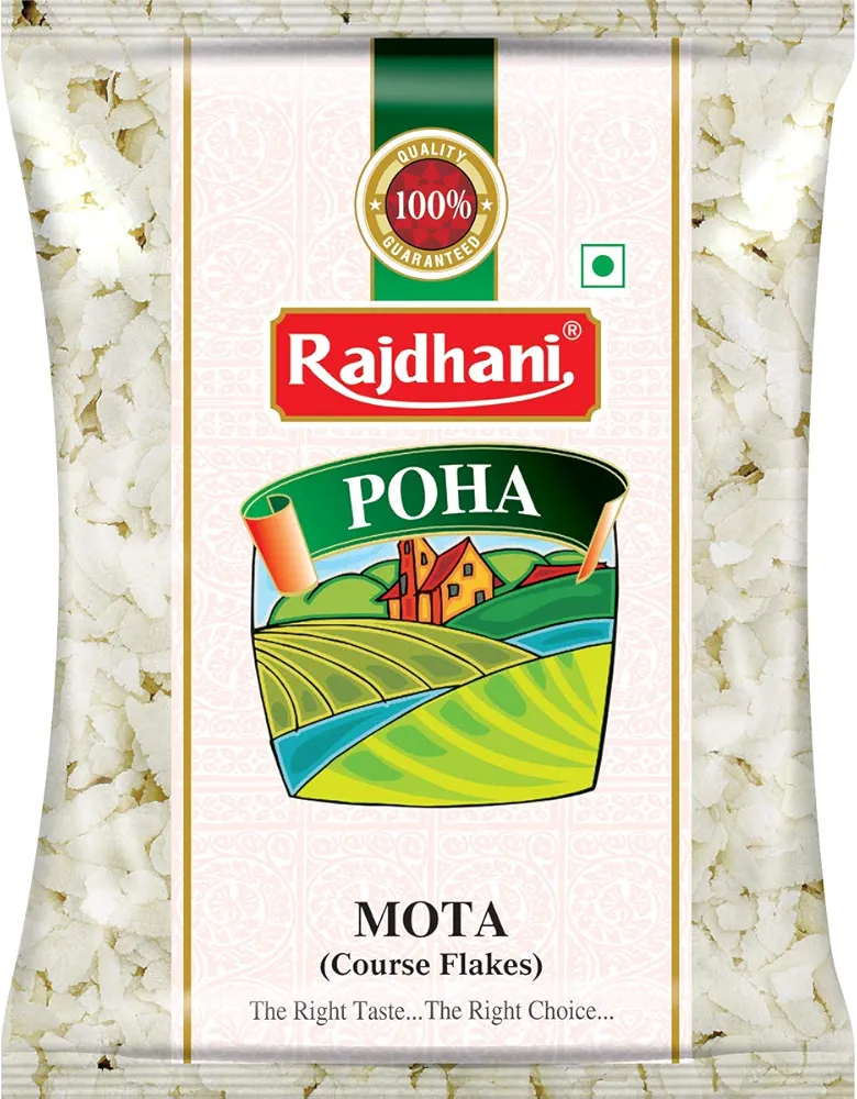 Rajdhani Thick Poha (Mota), 500g