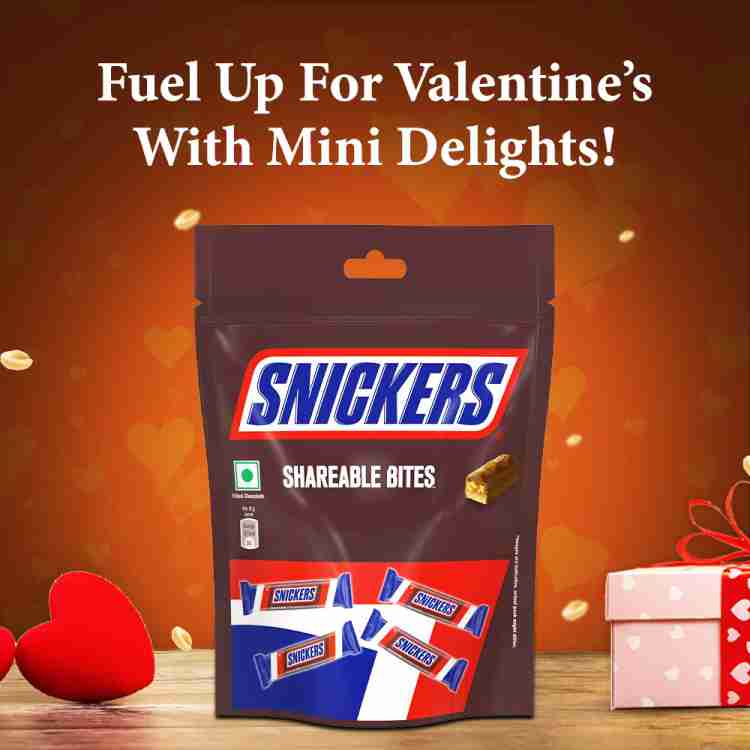 SNICKERS Shareable Bite Valentin's Chocolate 120 g